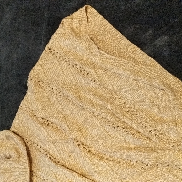 Lane Bryant Crochet Style Poncho - Picture 4 of 9